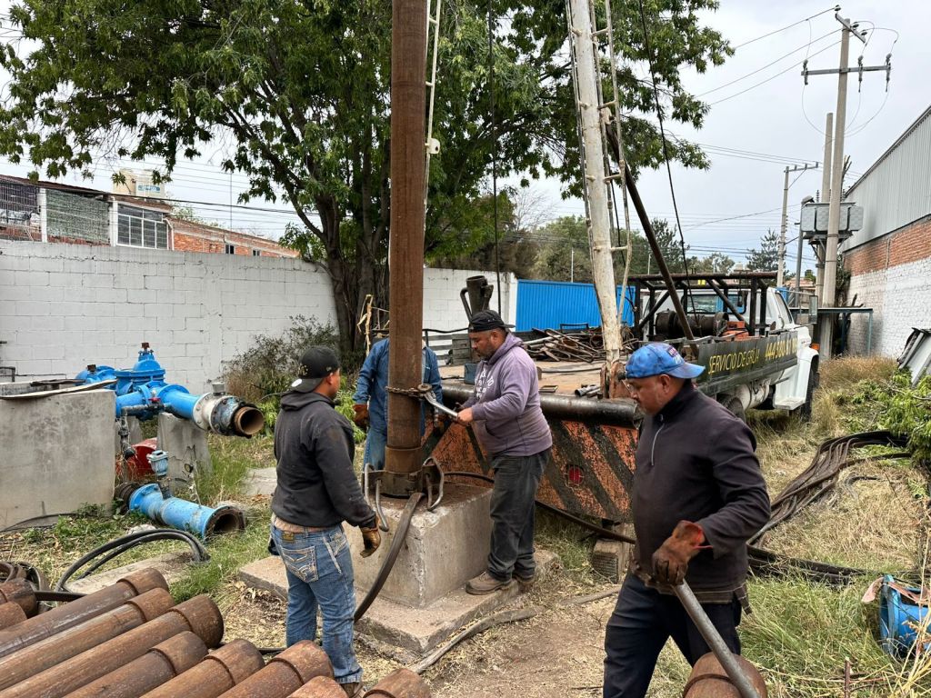 Interapas avanza en la rehabilitación de los pozos Rivera y Jacarandas&nbsp;II