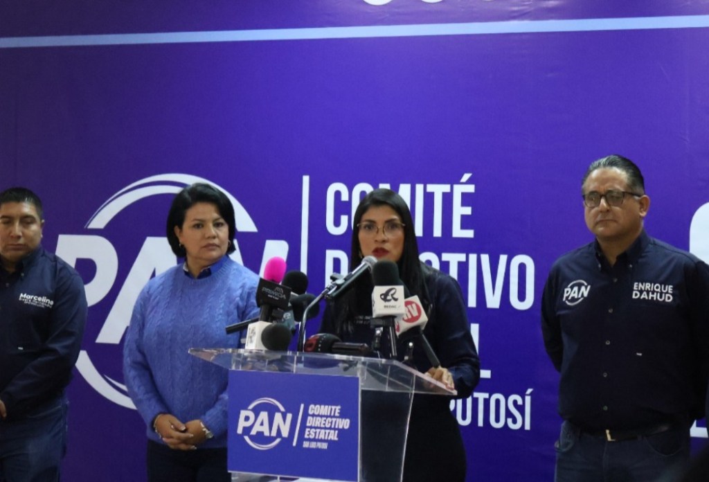 PAN SLP alerta intento de Morena por capturar la democracia y someter al INE