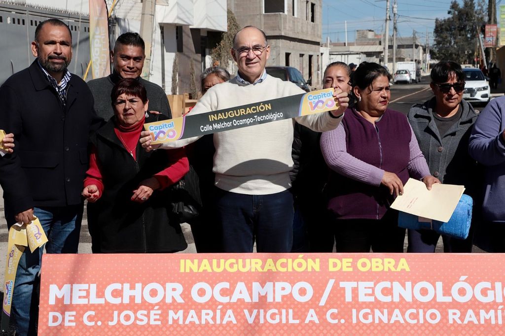 Alcalde Galindo entrega una nueva vialidad que dará mayor y mejor movilidad a la&nbsp;ciudad