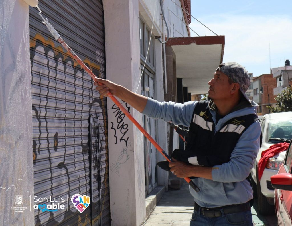 Gobierno de la Capital refuerza la recuperación del Centro Histórico con retiro de&nbsp;grafiti