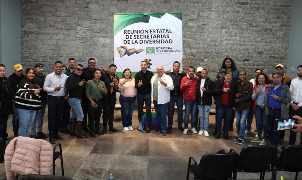 Éxito rotundo en la Reunión Estatal de Secretarías de la Diversidad del PVEM en San Luis Potosí: inclusión, reconocimiento y perspectiva de futuros&nbsp;compromisos
