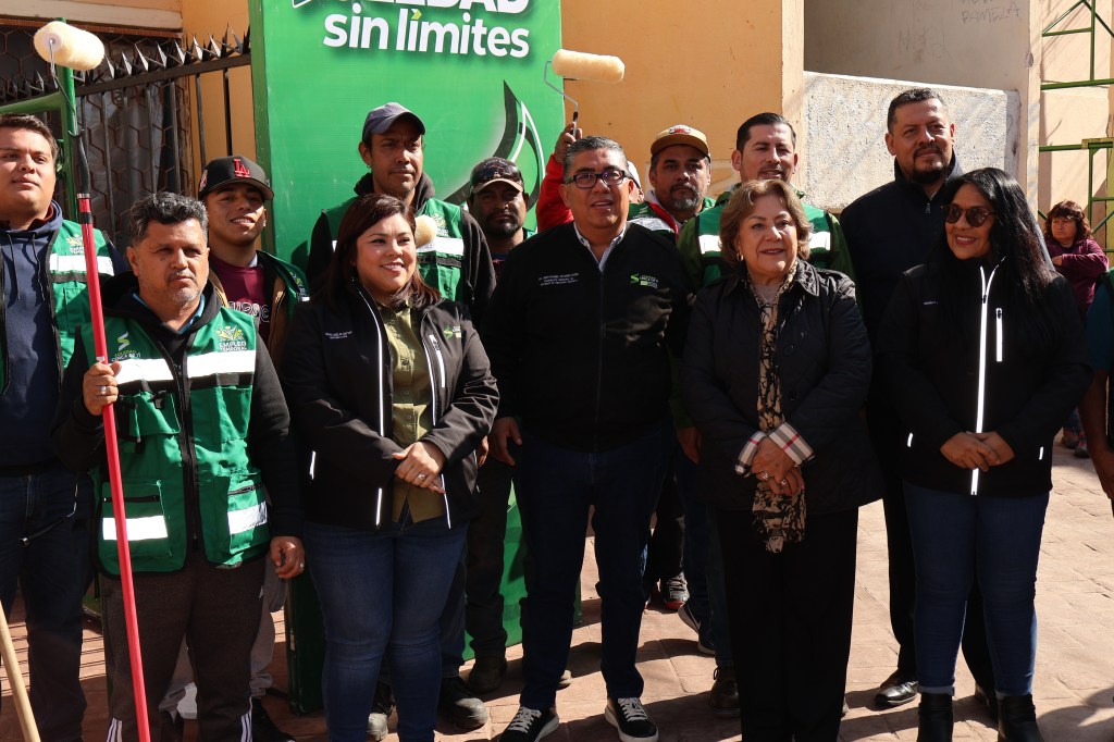 JUAN MANUEL NAVARRO ARRANCO EL PROGRAMA SOCIAL “EMPLEO TEMPORAL EN LA SAN ANTONIO