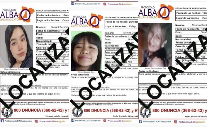 ENCUENTRAN 5 MUJERES SIN VIDA ESTABAN DESAPARECIDAS EN CELAYA&nbsp;GUANAJUATO