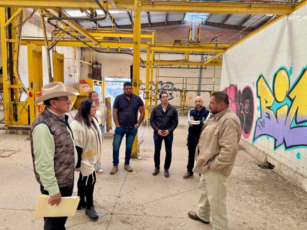 VILLA DE POZOS ANALIZA PROYECTOS PARA FUNCIONALIDAD DE ANTIGUO RASTRO&nbsp;MUNICIPAL