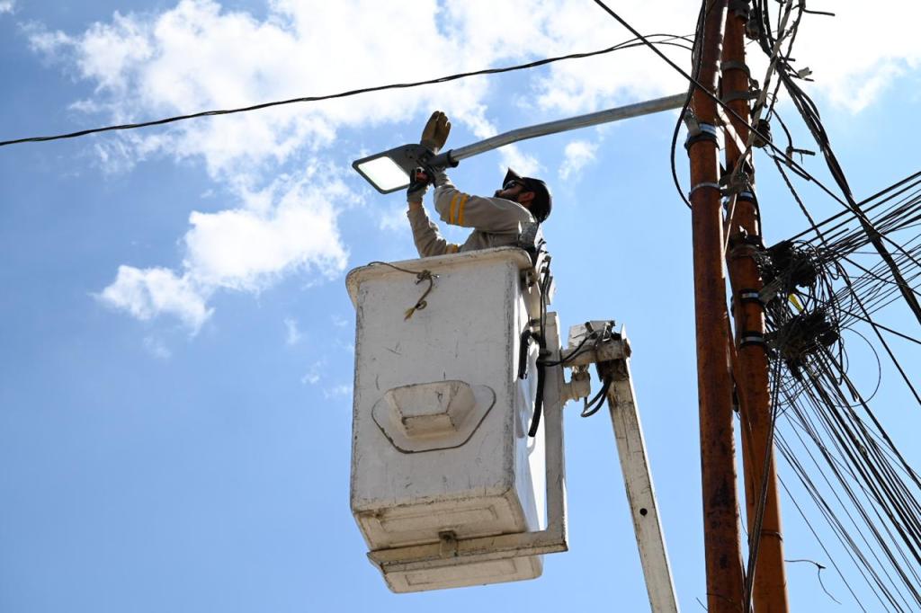 CON INMEDIATEZ, LA ATENCIÓN Y REHABILITACIÓN DE ALUMBRADO PÚBLICO EN SOLEDAD DE G.&nbsp;S.