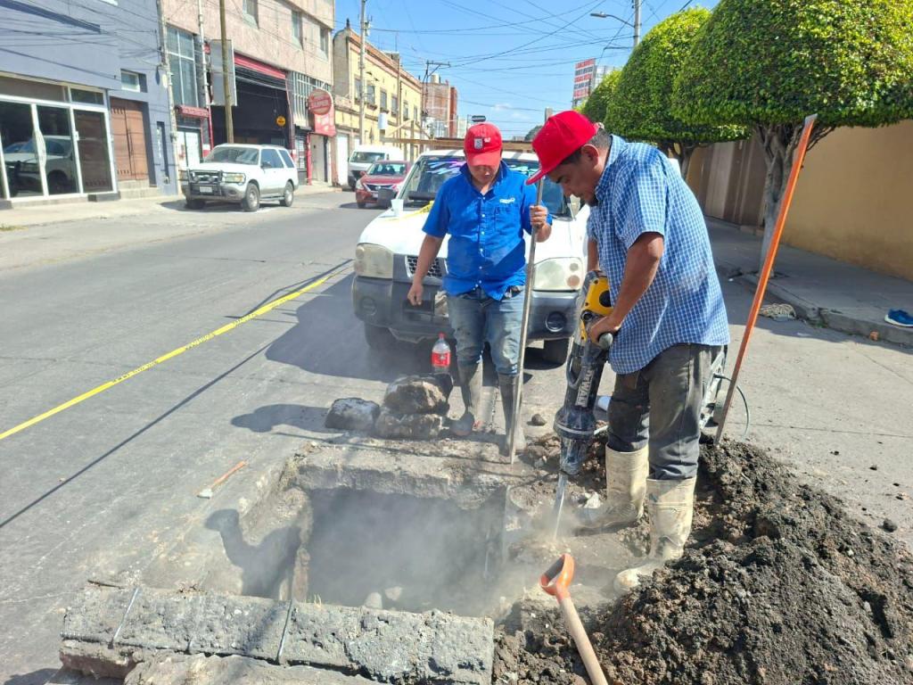 Trabajos en campo permiten mejorar la presión de agua en el barrio de&nbsp;Tequisquiapan