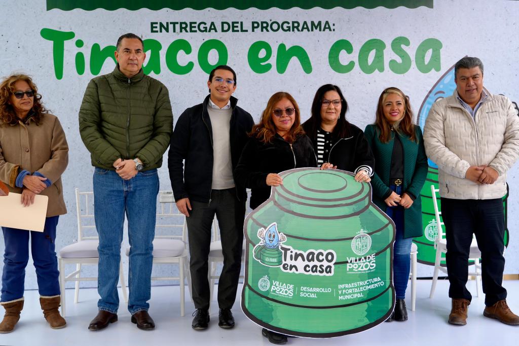 “TINACO EN CASA” LLEGA A ZONA URBANA DE VILLA DE&nbsp;POZOS