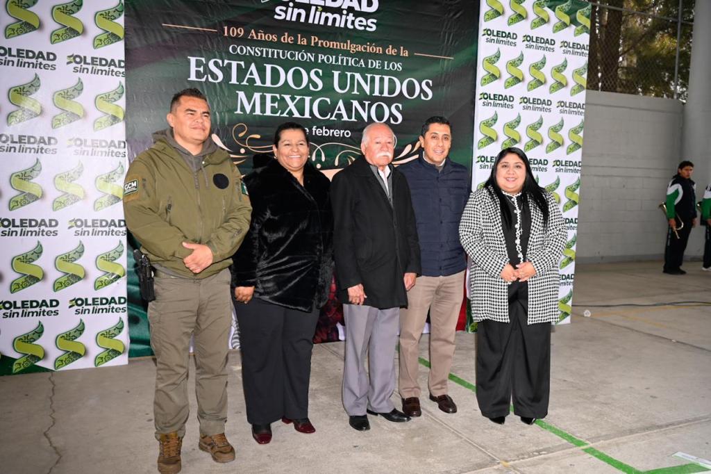 ENTRE LA JUVENTUD, GOBIERNO DE SOLEDAD CONMEMORA 109 AÑOS DE LA DETERMINACIÓN DE LA CONSTITUCIÓN POLÍTICA DE&nbsp;MÉXICO
