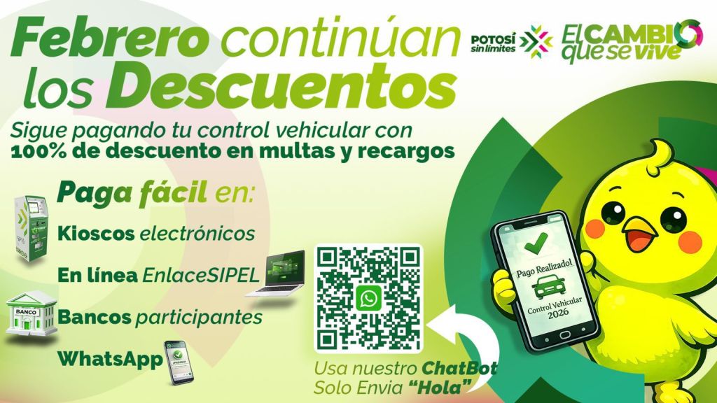 ALIVIO AL BOLSILLO: CONTINÚAN DESCUENTOS TOTALES EN CONTROL&nbsp;VEHICULAR