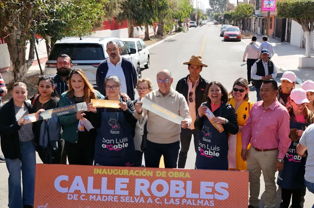 Alcalde Galindo intensifica la entrega de nuevas vialidades en las colonias de la&nbsp;Capital