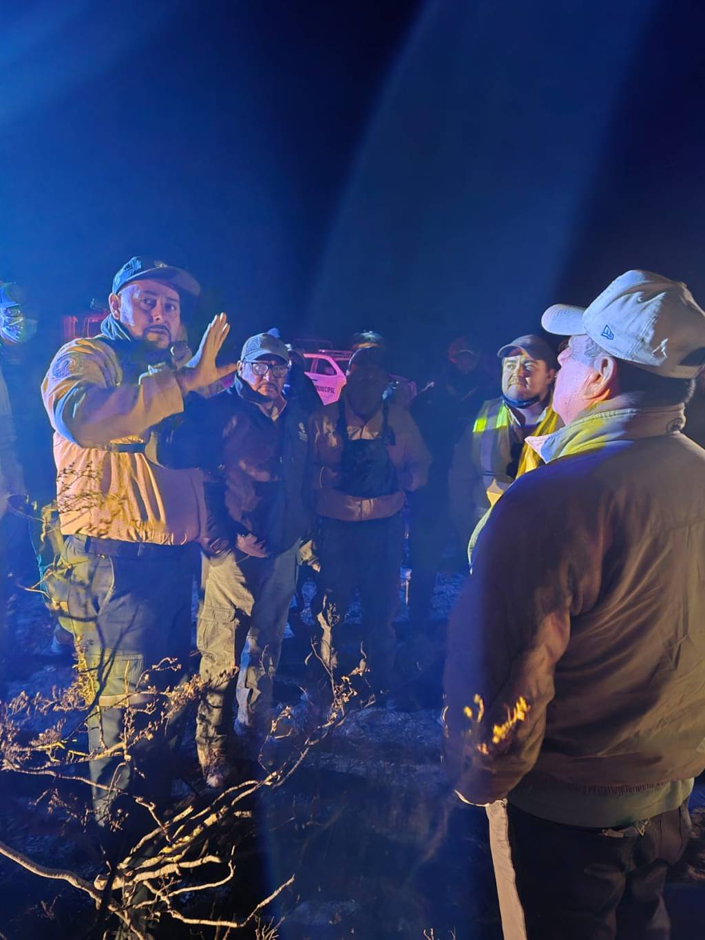 GOBIERNO DEL ESTADO REFUERZA OPERATIVO CONTRA INCENDIO EN SANTO&nbsp;DOMINGO