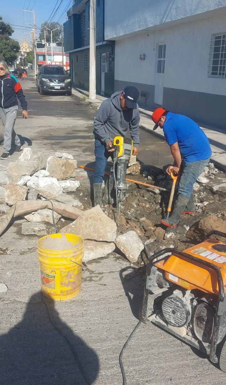 Trabajos permanentes de reparación cuidan la red en la zona sur:&nbsp;Interapas