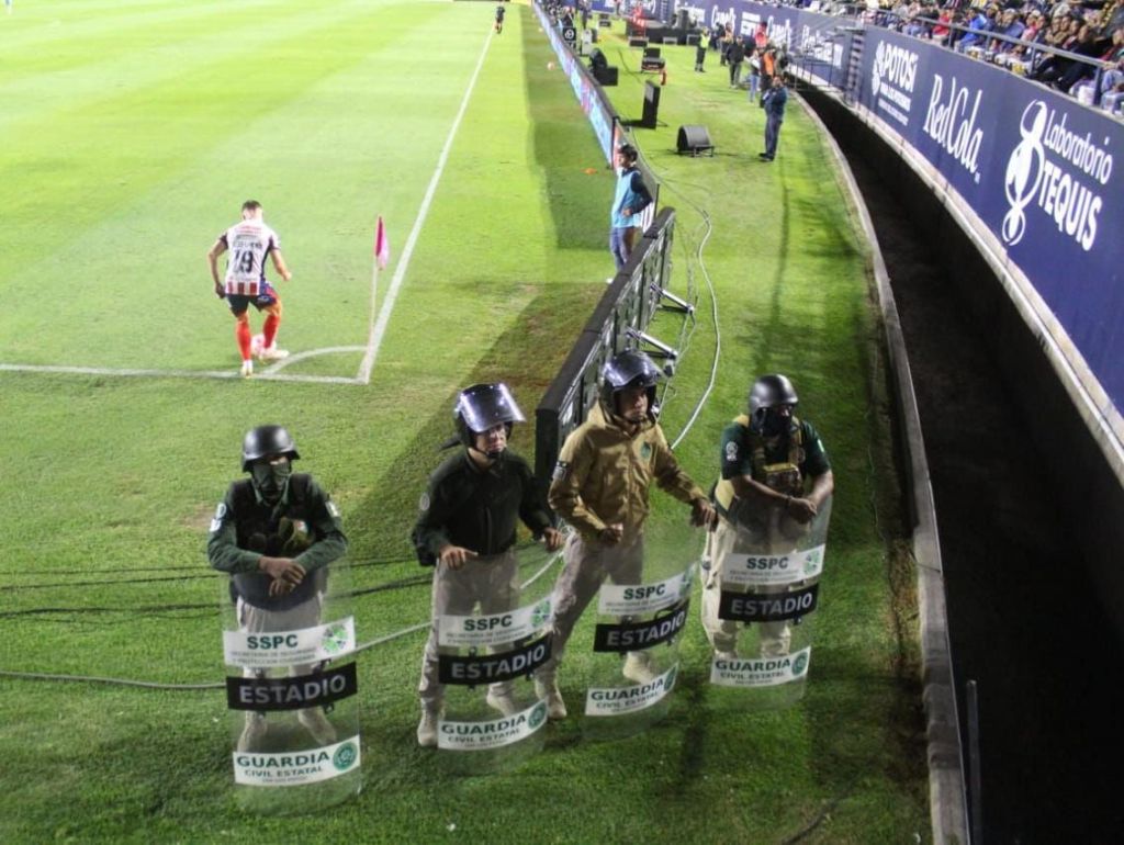 LISTO OPERATIVO «ESTADIO SEGURO» PARA JORNADA&nbsp;FUTBOLERA