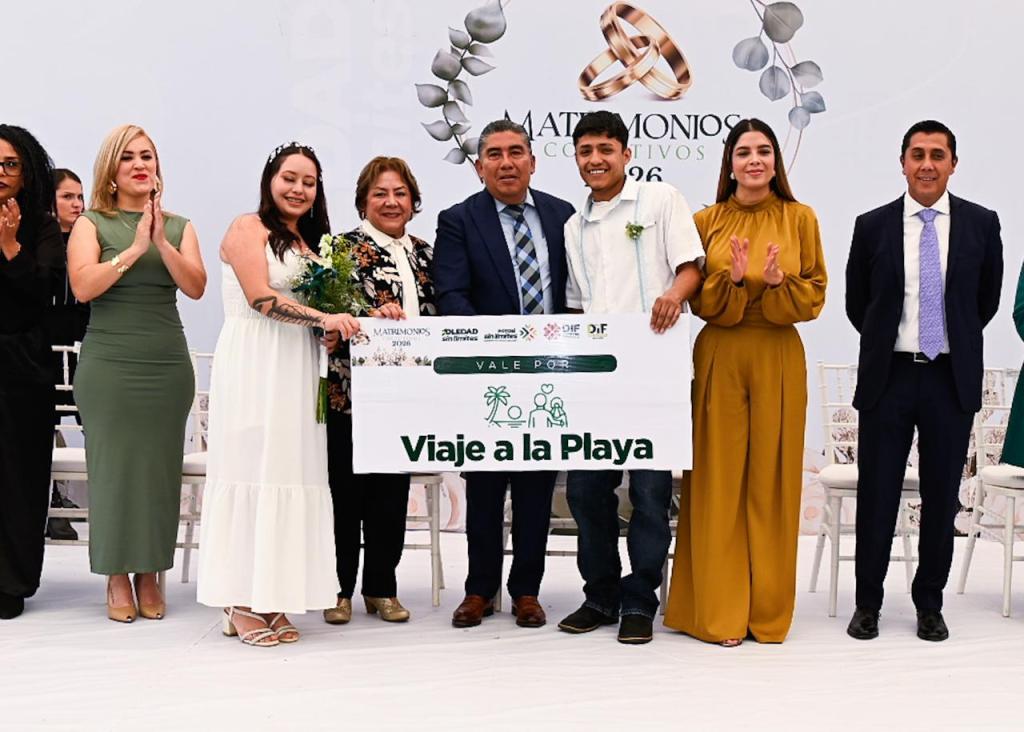 EL AMOR SE HACE PRESENTE EN SOLEDAD, CON EL MATRIMONIO DE 180&nbsp;PAREJAS