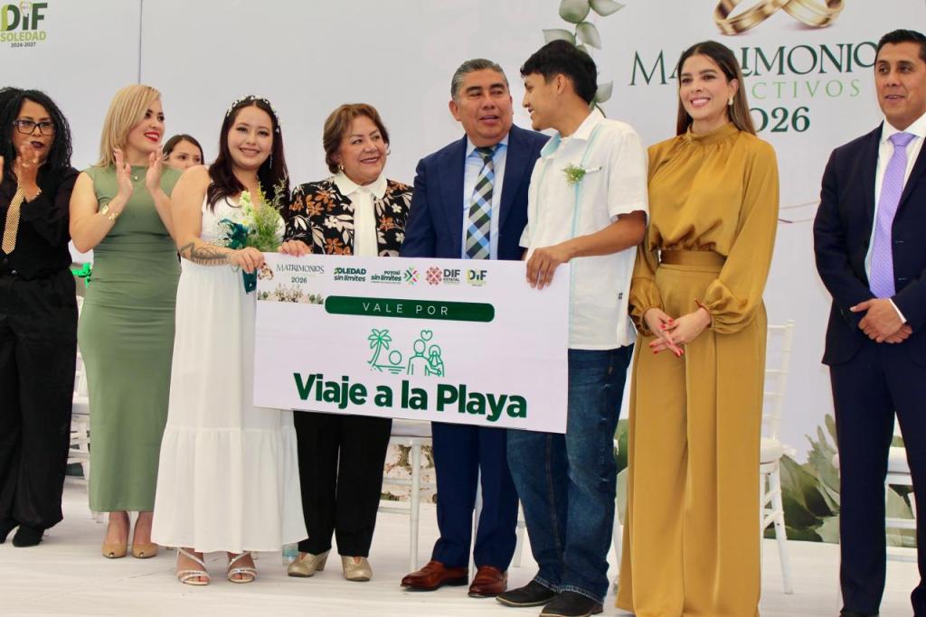 CON CERCANÍA Y RESPALDO JURÍDICO, GOBIERNO DE SOLEDAD ACOMPAÑA HISTORIAS DE&nbsp;AMOR