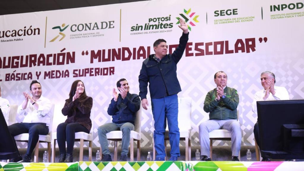 INAUGURA RICARDO GALLARDO EL MUNDIALITO ESCOLAR&nbsp;2026