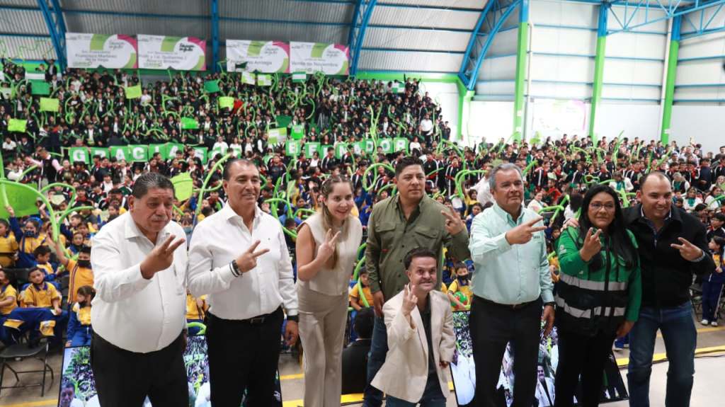 RICARDO GALLARDO GARANTIZA PROTECCIÓN A ESTUDIANTES CONTRA&nbsp;ACCIDENTES