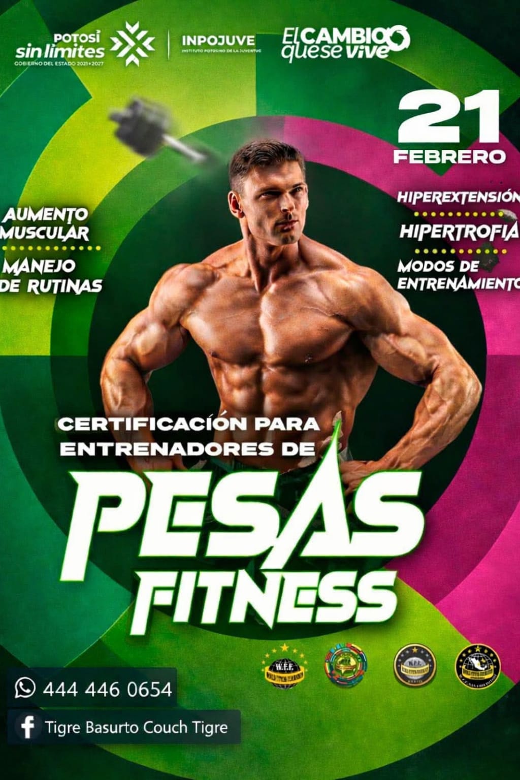 GOBIERNO ESTATAL IMPULSA CERTIFICACIÓN INTERNACIONAL PARA ENTRENADORES DE&nbsp;PESAS