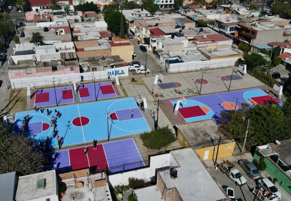 Gobierno de la Capital renuevan espacios comunitarios rumbo al Mundial&nbsp;2026