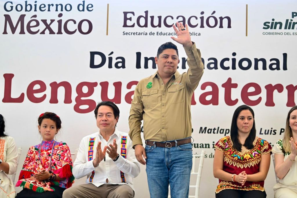 RICARDO GALLARDO IMPULSA LA PRESERVACIÓN DE LAS LENGUAS MATERNAS DEL&nbsp;ESTADO