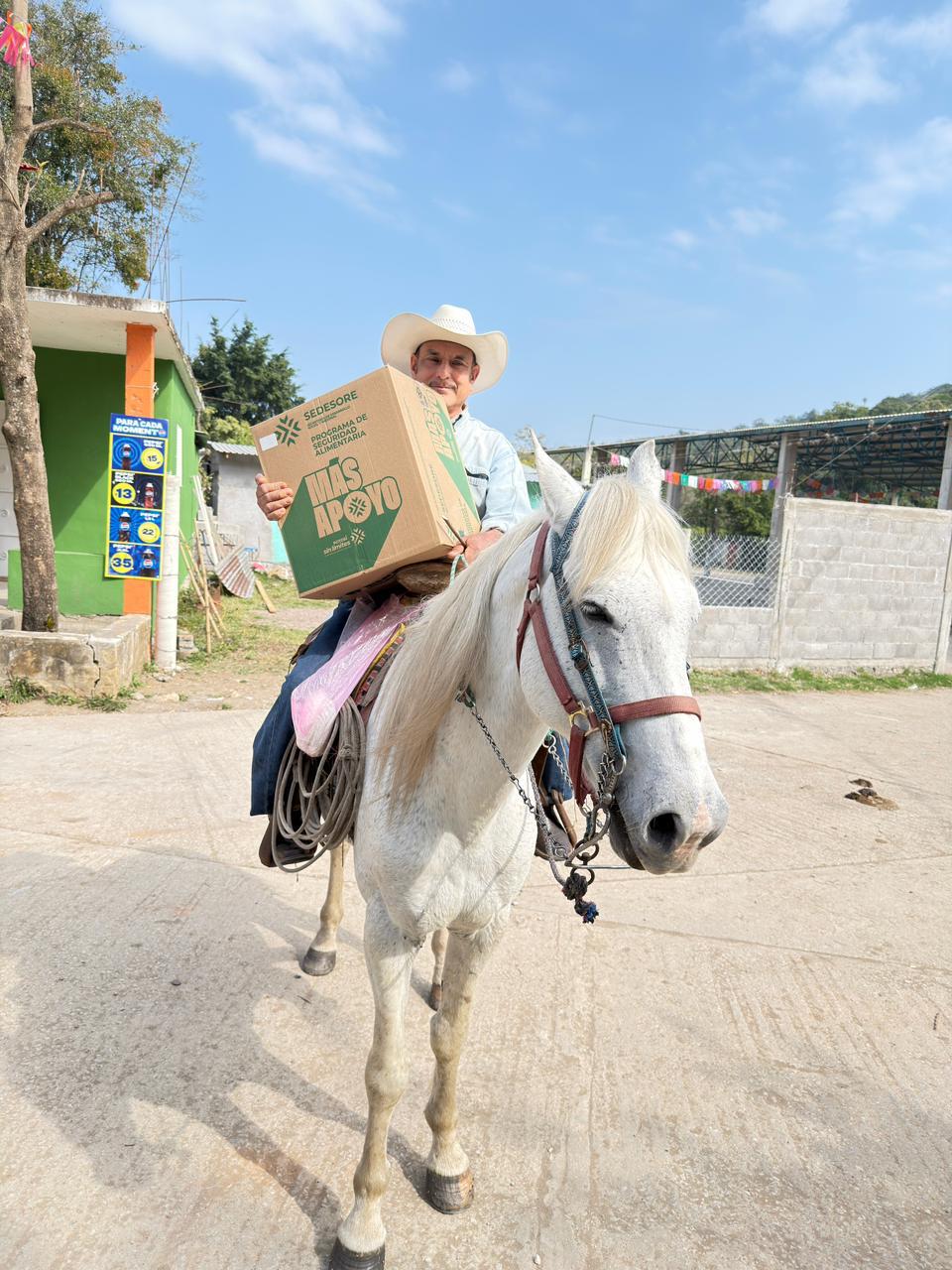 SEGURIDAD ALIMENTARIA ACERCA MÁS PRODUCTOS Y MÁS APOYO A FAMILIAS: RICARDO&nbsp;GALLARDO