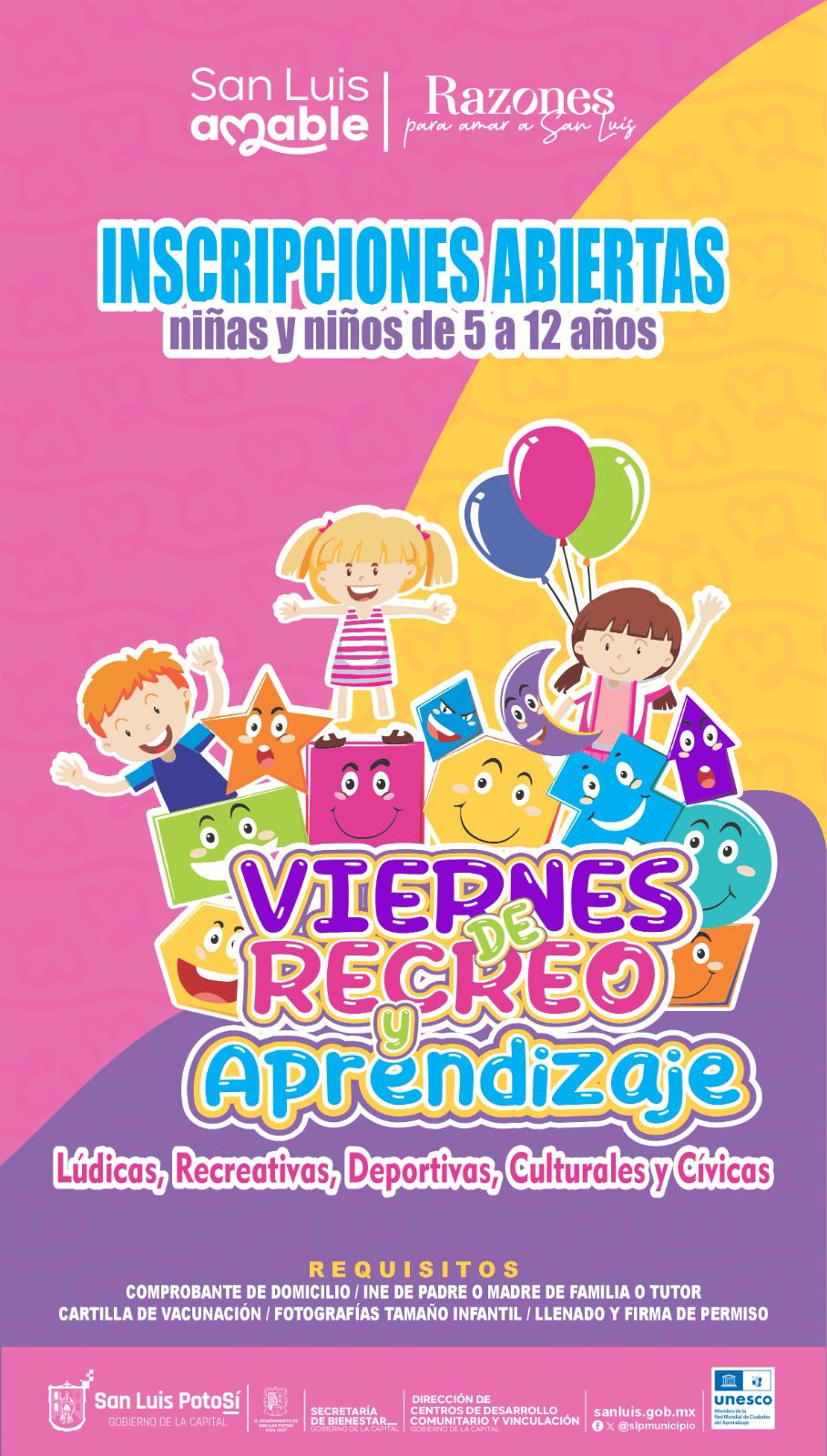 Gobierno Municipal impulsa el programa “Viernes de Recreo y Aprendizaje” en los Centros de Desarrollo&nbsp;Comunitario