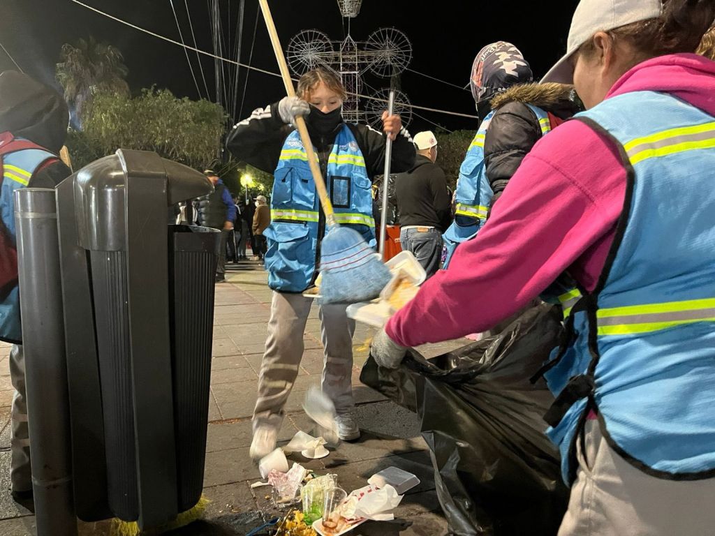 Intensifica Ayuntamiento de SLP labores de limpieza durante celebraciones en El&nbsp;Saucito