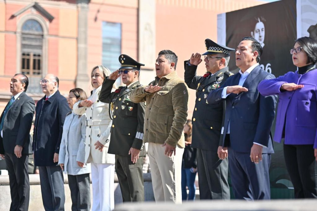 RICARDO GALLARDO LLAMA A HONRAR A LA PATRIA EN EL DÍA DE LA&nbsp;BANDERA