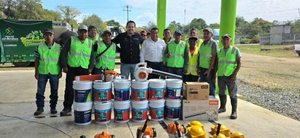 GOBIERNO ESTATAL ARRANCA EN TAMAZUNCHALE PROGRAMA ENCHULANDO TU&nbsp;COMUNIDAD