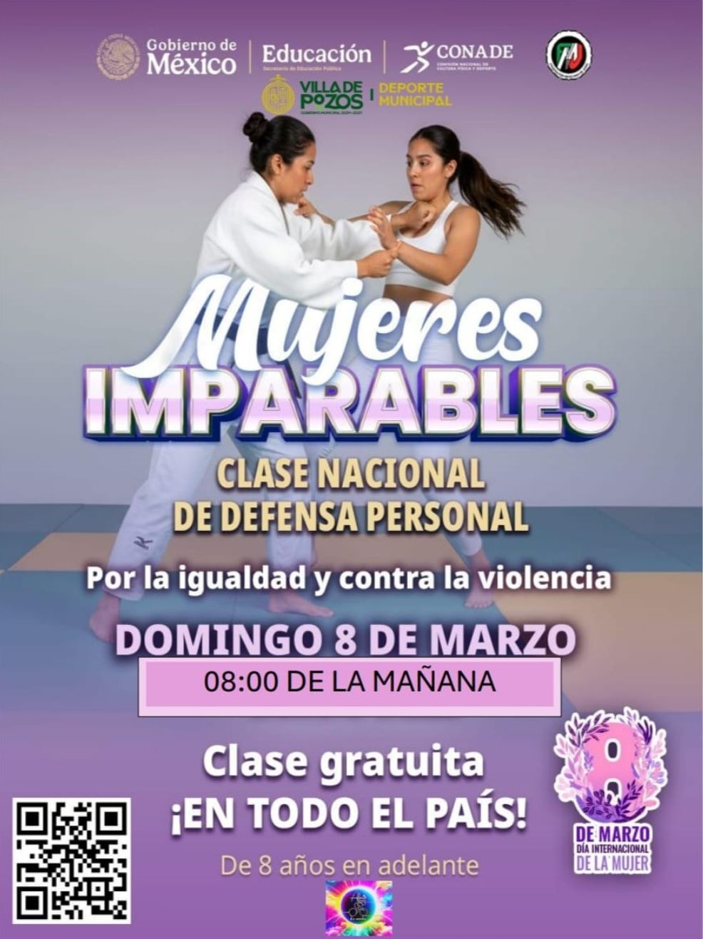 VILLA DE POZOS CONVOCA A JORNADA GRATUITA DE DEFENSA&nbsp;PERSONAL