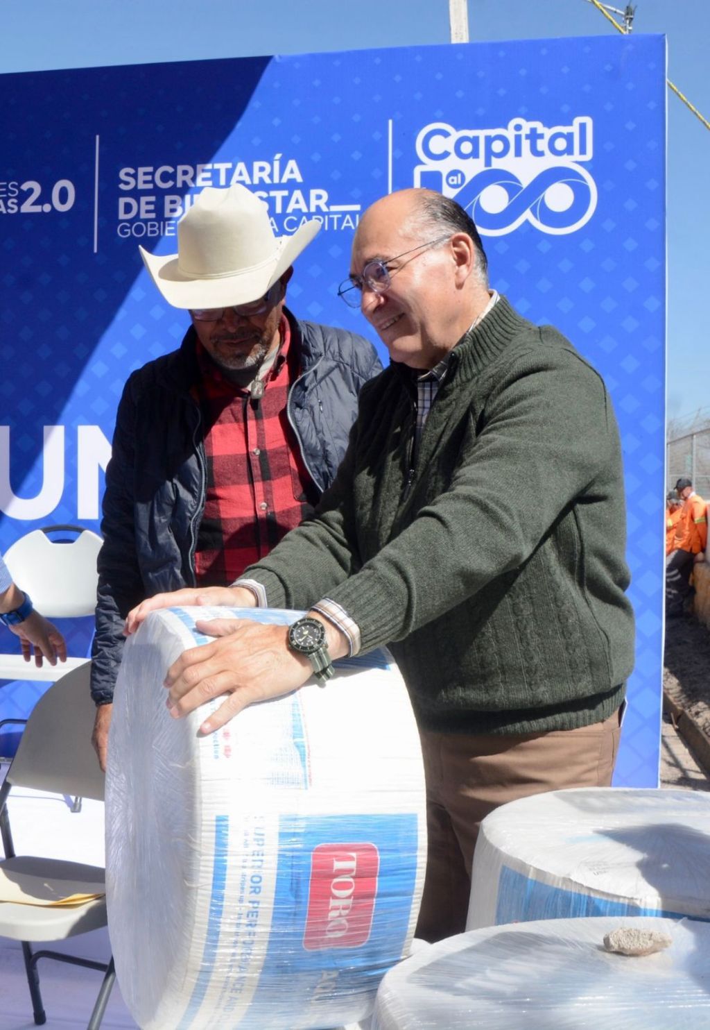 San Luis Capital avanza hacia la agricultura 4.0 con entrega de cintilla de riego&nbsp;municipal