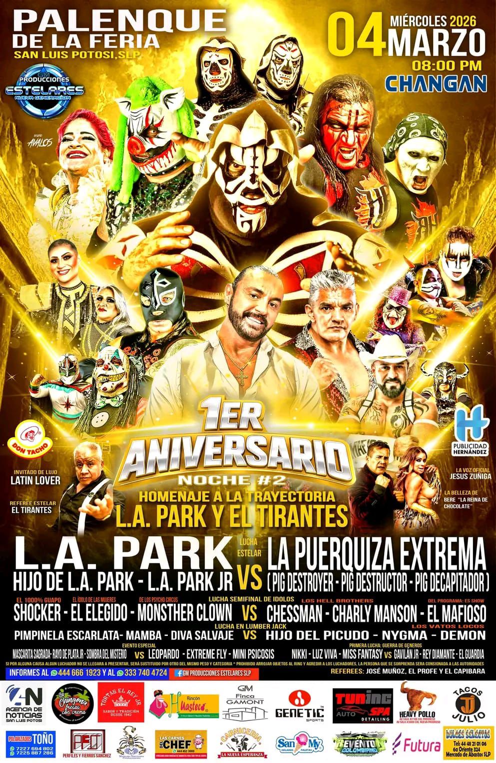 PALENQUE DE LA FENAPO RECIBE NOCHE HISTÓRICA DE LUCHA&nbsp;LIBRE