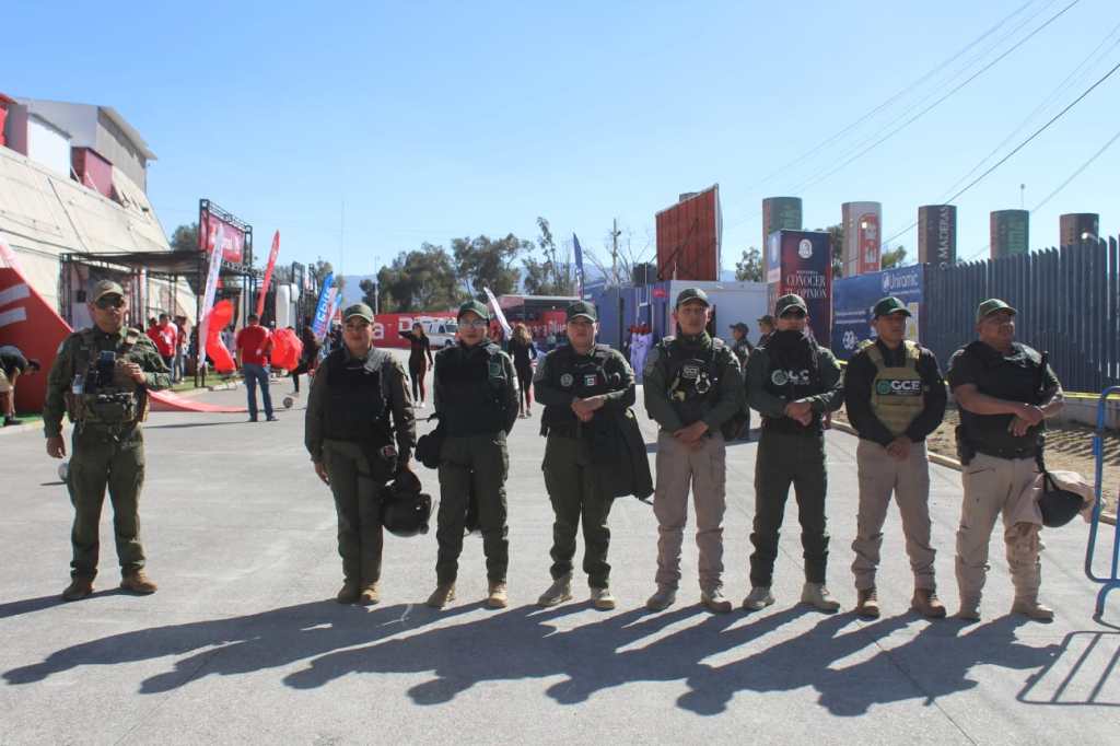 LISTO OPERATIVO DE SEGURIDAD PARA EL PARTIDO DE FUTBOL ESTE SÁBADO EN SAN LUIS&nbsp;POTOSÍ