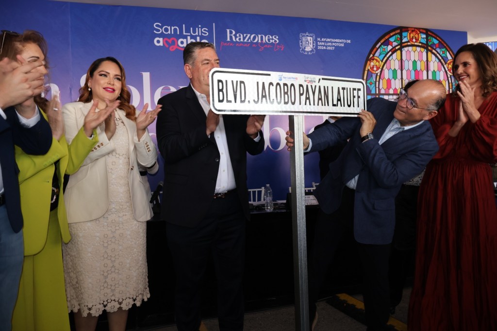 CABILDO RINDE HOMENAJE A JACOBO PAYÁN LATUF: BULEVARD RÍO ESPAÑITA LLEVARÁ SU NOMBRE