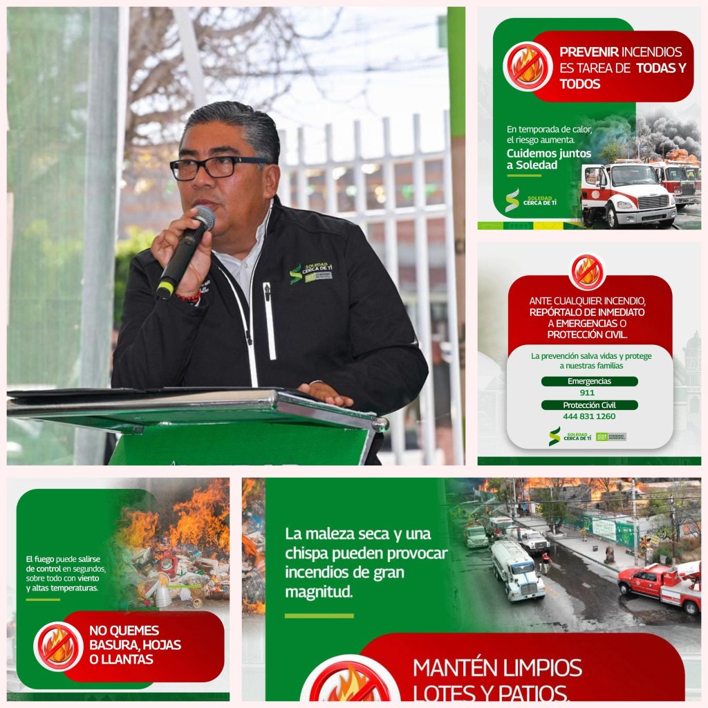 LLAMA ALCALDE JUAN MANUEL NAVARRO A NO REALIZAR QUEMA DE RESIDUOS Y PREVENIR&nbsp;INCENDIOS