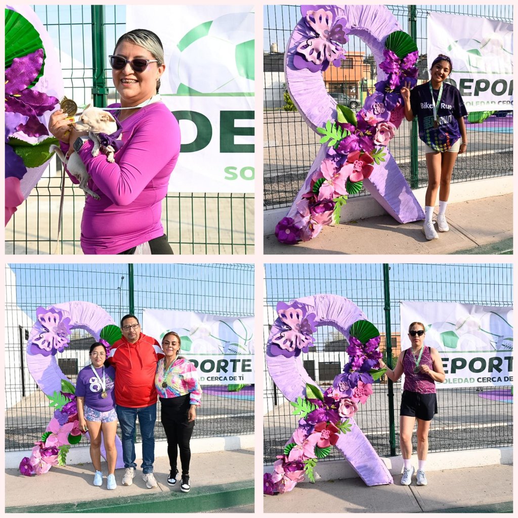 CON CONVIVENCIA DEPORTIVA, FAMILIAS DE SOLEDAD SE SUMAN AL MENSAJE DE REFLEXIÓN POR EL&nbsp;8M