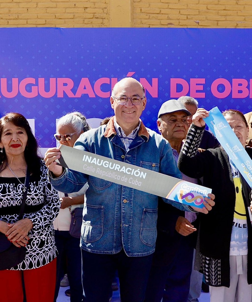 Entrega Enrique Galindo nueva obra vial; la número 107 de la actual&nbsp;administración