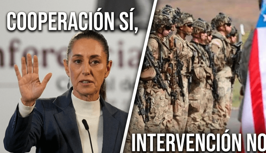 Frenar tráfico de armas y consumo de drogas, la verdadera ayuda que México necesita Sheinbaum le responde a&nbsp;D.Trump: