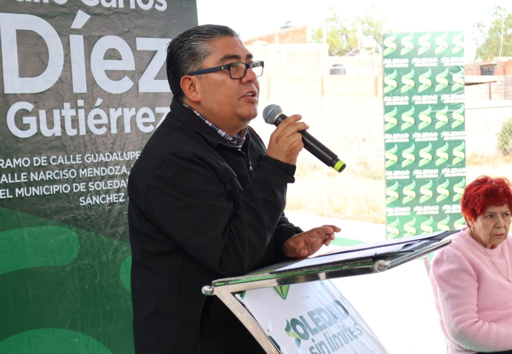 JUAN MANUEL NAVARRO ANUNCIA PLAN MASIVO DE PAVIMENTACIÓN Y ALUMBRADO EN SOLEDAD DE GRACIANO&nbsp;SÁNCHEZ