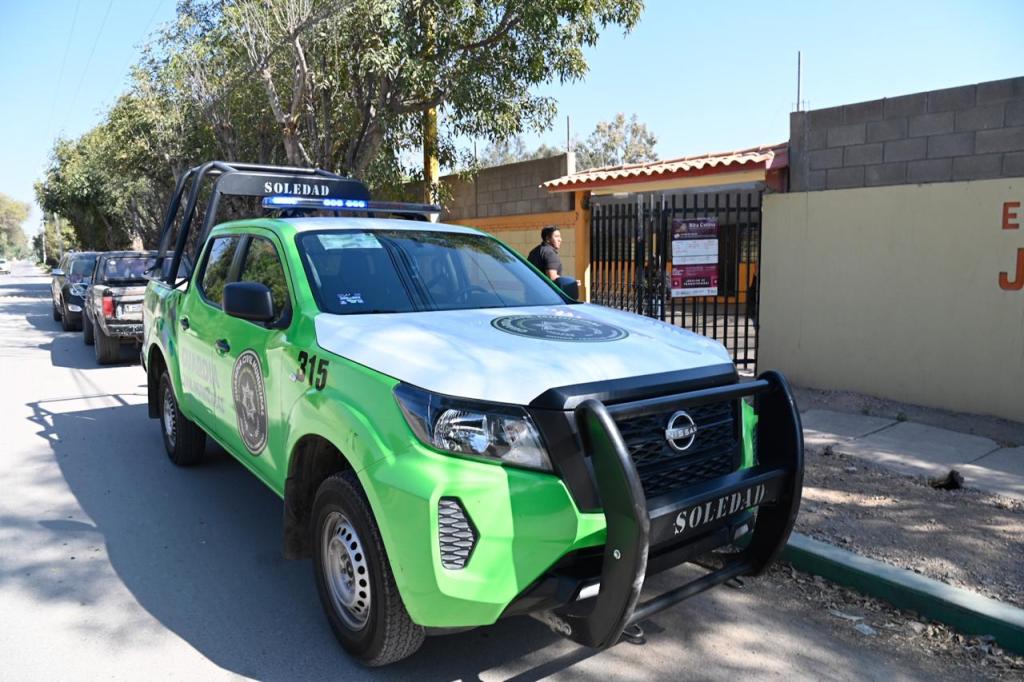 GOBIERNO DE SOLEDAD GARANTIZA VIGILANCIA EN ESCUELAS DURANTE VACACIONES DE SEMANA&nbsp;SANTA