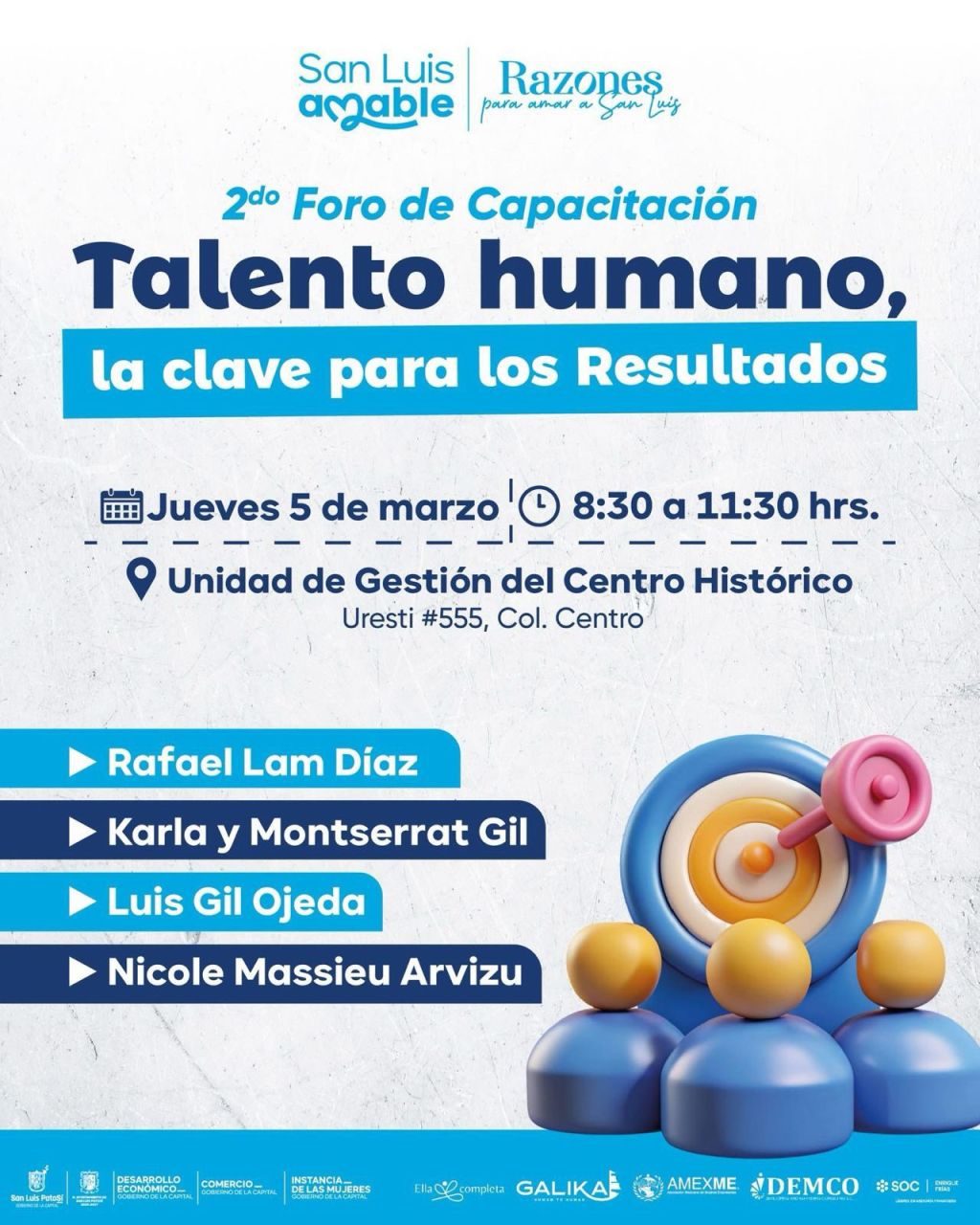 Impulsa tu potencial en el 2º Foro de Capacitación “Talento humano, la clave para los Resultados”