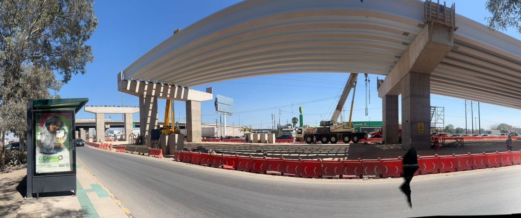 CIERRES VEHICULARES POR COLOCACIÓN DE TRABES DURANTE ESTE MIÉRCOLES