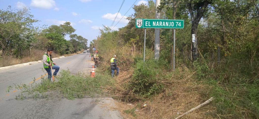 ESTADO ATIENDE 335 KILÓMETROS DE CAMINOS DURANTE&nbsp;FEBRERO