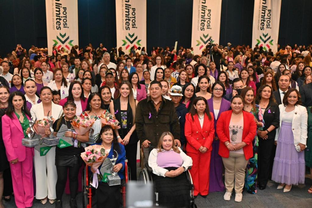 RICARDO GALLARDO REAFIRMA APOYO SIN LÍMITES A LAS MUJERES&nbsp;POTOSINAS