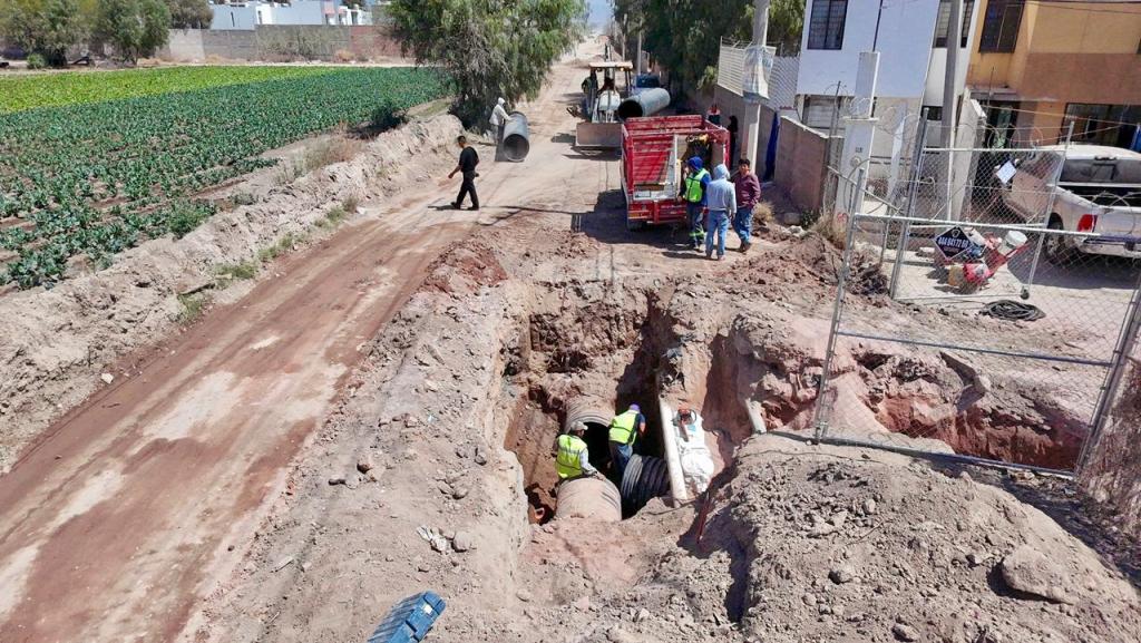 CONSTRUCCIÓN DE COLECTOR PLUVIAL EN PRIVADAS DE LA HACIENDA PROYECTA RESULTADOS ANTE PRESENCIA DE&nbsp;LLUVIAS