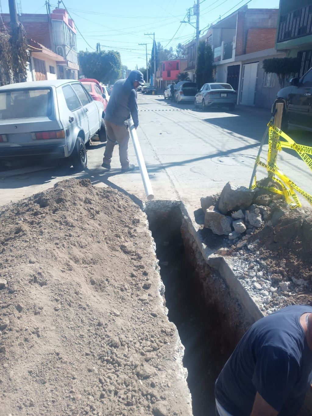 INTERAPAS habilita conexión en la red y lleva agua 20 viviendas de calle&nbsp;Nogales