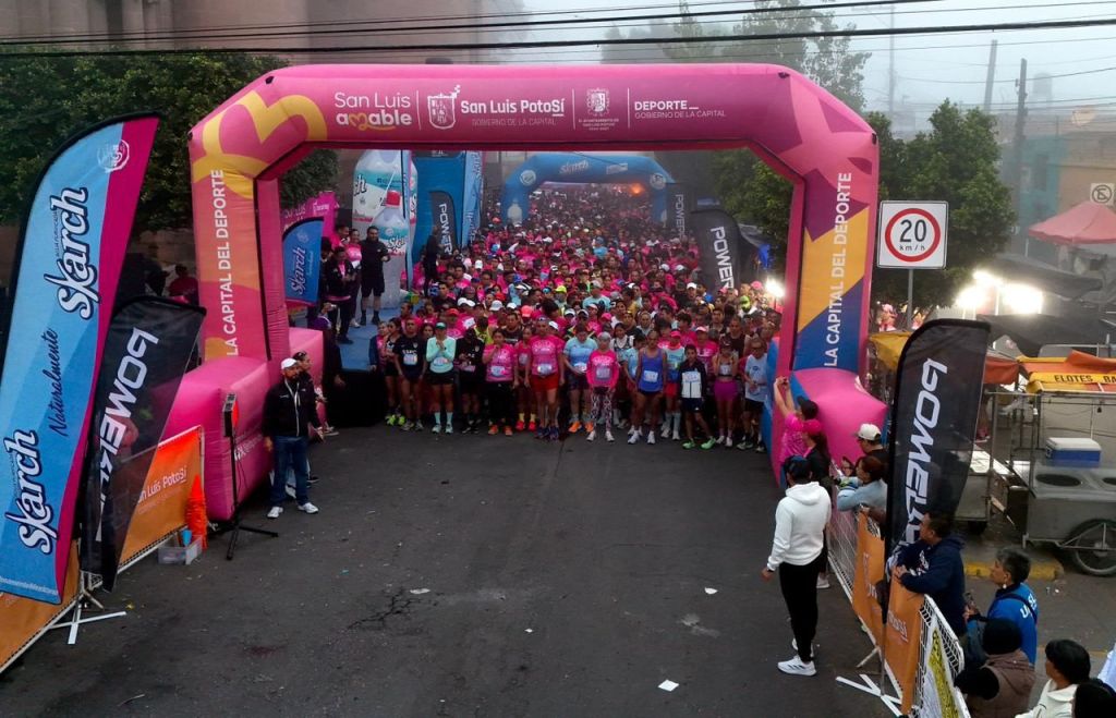 Carrera Saucito de Oro 2026 reunió a más de 1500 corredores, con impulso del Ayuntamiento de San Luis&nbsp;Potosí.