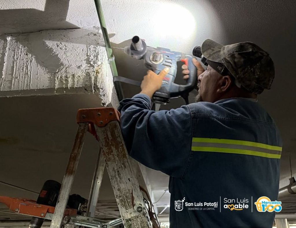 Gobierno de la Capital continúa con las mejoras al Mercado&nbsp;República