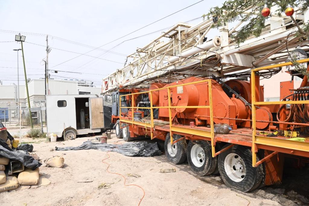 ACCIÓN MUNICIPAL DE ALTO IMPACTO HIDRÁULICO, LA PERFORACIÓN DE POZO DE AGUA: ALCALDE NAVARRO&nbsp;MUÑIZ