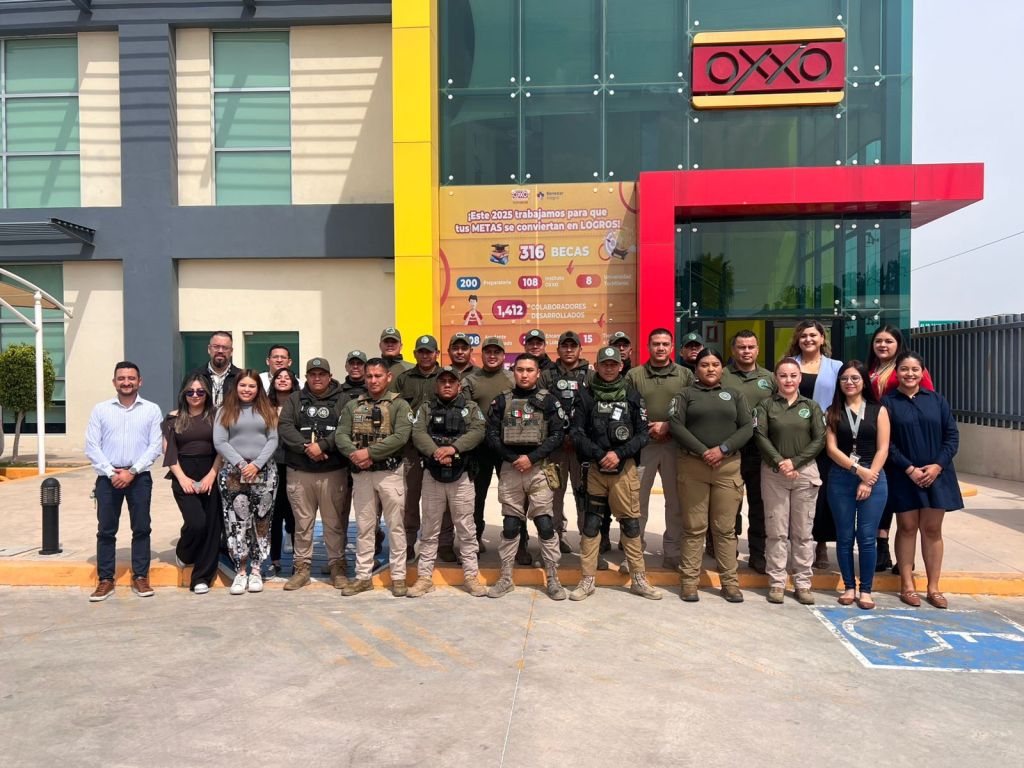 CADENA COMERCIAL OXXO RECONOCE A LA GUARDIA CIVIL DE SOLEDAD POR DESTACADOS RESULTADOS EN PREVENCIÓN Y&nbsp;SEGURIDAD